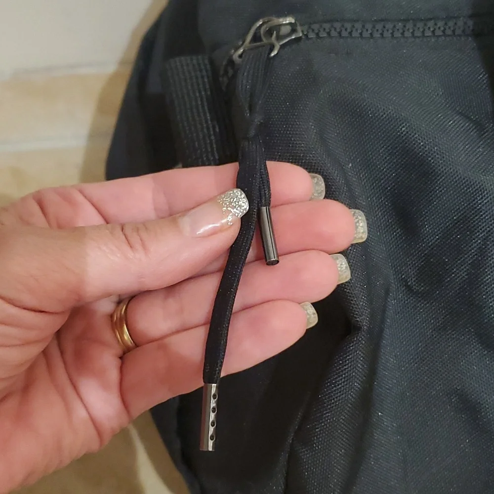 Givenchy Black Nylon Duffle Gym Weekender Bag